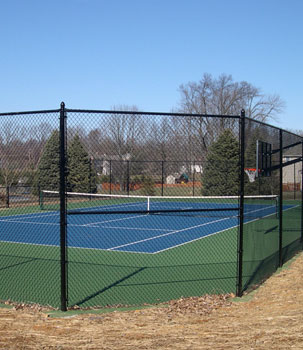 Tennis Courts Fence Installation Stamford